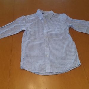Greendog plaid button down shirt.